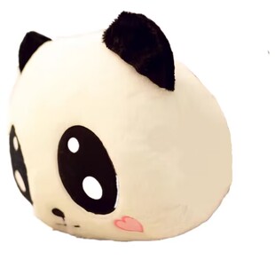 卡通熊猫毛绒暖手宝套暖手袋不充电双插手抱枕手捂女朋友生日礼物