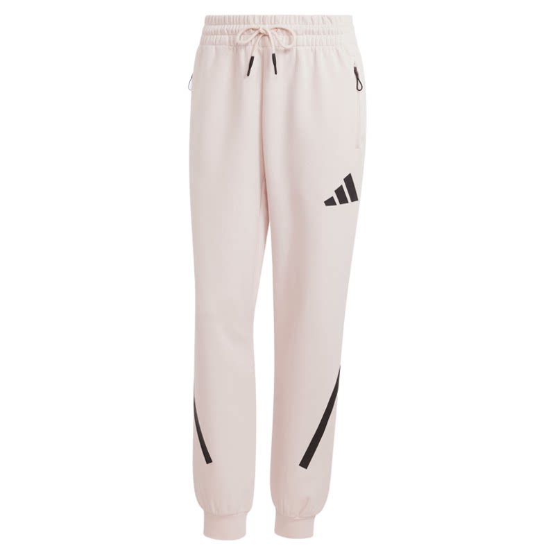 Adidas阿迪达斯女裤2025春季黑标制服休闲运动保暖束脚长裤JE7843