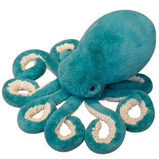 可爱章鱼公仔毛绒玩具八爪鱼睡觉抱枕女生滑稽搞怪礼物布娃娃玩偶