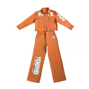 潮牌欧洲站2025新款时尚洋气潮流休闲时髦显瘦减龄牛仔女装套装