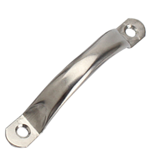 不锈钢小拉手衣柜橱柜工业拉手工地简约把手 明装门把手一体成型