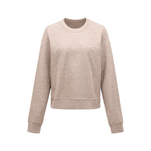 Creamy 奶霜韧运动休闲圆领套头衫瑜伽卫衣MAIAACTIVE 53SW06