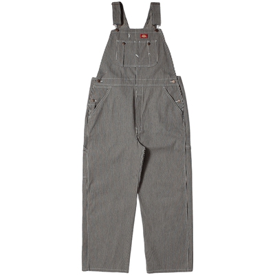 Dickies工装条纹连体裤