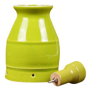 彩瓷艾灸罐陶瓷艾灸盒随身灸家用艾炙器具筒柱条艾条固定架刮痧杯