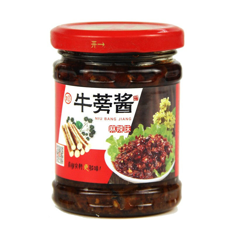 牛蒡酱下饭菜拌面酱料徐州特产酱