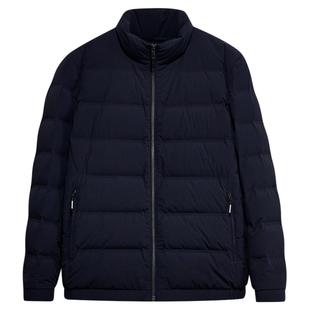 [商场同款]九牧王男装2025冬季新款时尚立领绗缝商务休闲男羽绒服