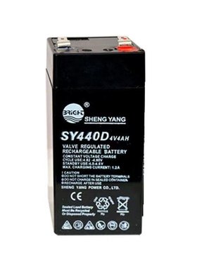 SY440D 晟阳电池SY440电子秤台称通用电瓶4V4.5AH4V4A