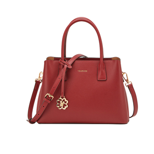 意尔康38好礼红色新娘婚包大容量托特包喜庆喜婆婆妈妈包手提包