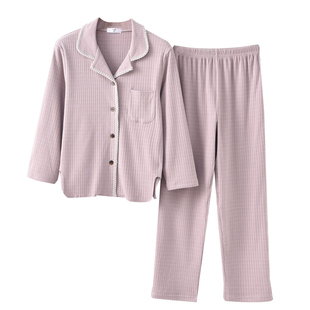 一米四五小个子睡衣女秋冬德绒xs小码纯色薄绒家居服150cm矮个子