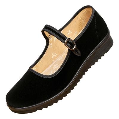 女鞋女士乐福鞋老北京布鞋女款和韵祥官方旗舰店正品2025新款软底