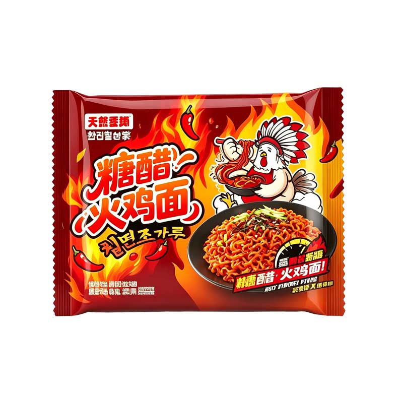 天然麦场糖醋火鸡面甜辣爆辣