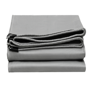 A级阻燃灰色防火布加厚防爆耐高温专用防护布防烟花爆竹火星飞溅