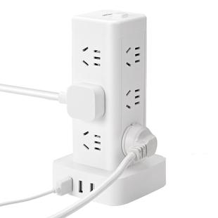 德力西插座立式插排立体塔式扩展插排多功能插板多孔多插位插线板