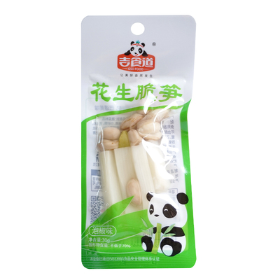 吉食道花生脆笋30g*30袋鲜辣解馋