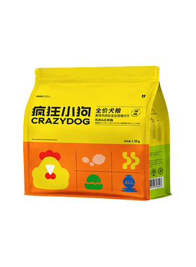 疯狂小狗肉松双拼狗粮
