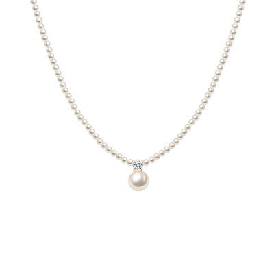 阿吉豆项链女款施家珍珠商场同款