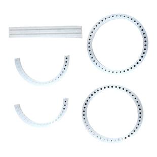 墨轮打码机字粒架固定圈封口机印字轮硅胶圈 铜字粒固定挡字胶条