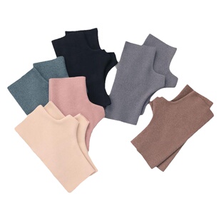 自发热加绒双面德绒半指手套女冬保暖露指手套男学生打字短款开车