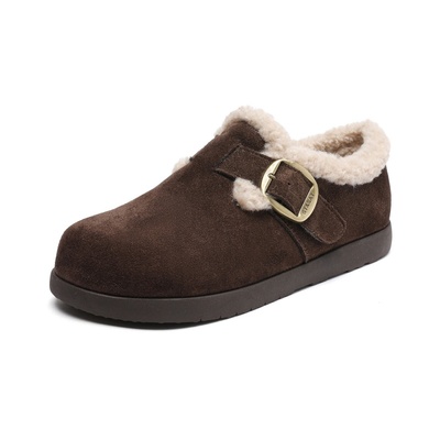 星期六真皮雪地靴女款2025新款