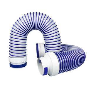 新风系统末端软管160/110/75消音新风软管透明弹性出风口软连接