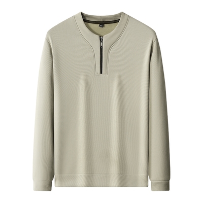 吉普加绒加厚卫衣男款冬季大码