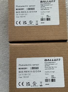 巴鲁夫BALLUFF光电传感器BOS028Y，型号BOS R议价