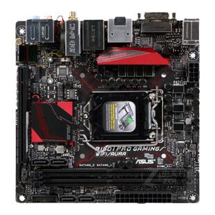 Asus/华硕B150I PRO GAMING WIFI/AURA台式主板支持LGA1151库存D4