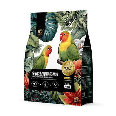 开元鸡星人鹦鹉无壳粮