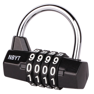 NBYT学生宿舍寝室健身房柜子锁更衣柜抽屉大门锁头柜锁密码锁挂锁