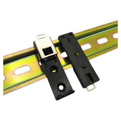 DIN导轨卡扣金属塑料一体卡扣