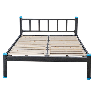 佰慕奢简易铁艺双人床无头床