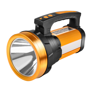 迈思路MA8412L充电手电筒带侧灯户外露营应急照明超亮远射手电筒