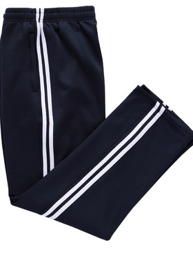 羊羔绒运动裤秋冬厚学生校服裤子