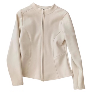 韩版百搭立领石墨烯发热内搭上衣女2025冬季新款保暖显瘦短款外套