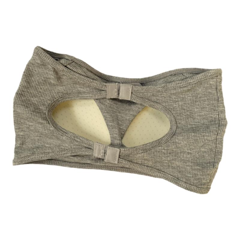 无肩带聚拢防滑内衣女生防走光薄款韩系抹胸一体式乳胶杯美背裹胸