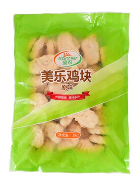 美乐鸡块外酥里嫩大人小孩都爱吃