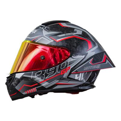 新款MOTORAX摩雷士R90碳纤维全盔