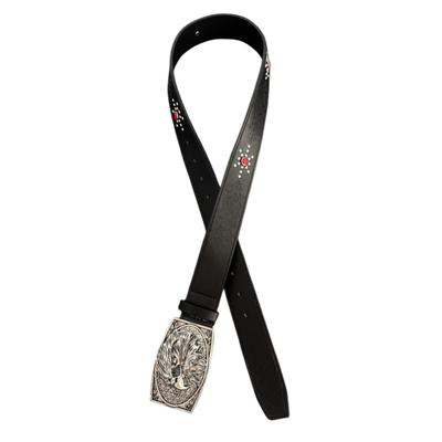 ironworks鹰魂西部重工雕花腰带