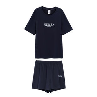 Turn Signal潮牌休闲运动套装女夏季2026新款短袖T恤短裤两件套夏