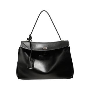 【小优家包包】HOYOZI 高定真皮托特包锁扣手提包包女单肩2025秋