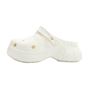 Jifffly洞洞鞋女外穿防滑防臭2026新款夏季厚底增高包头拖鞋男款