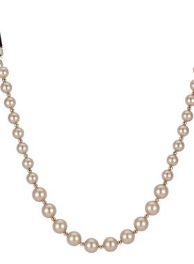 AJIDOU阿吉豆项链女复古优雅温婉珍珠小众脖子choker颈链