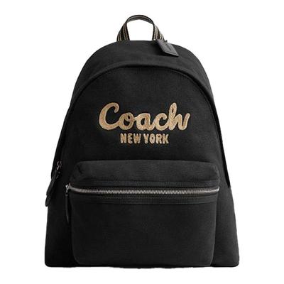 COACH/蔻驰cargo33女士休闲时尚双肩包背包双肩带帆布大容量CAM76