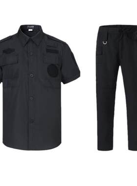 保安作训服工作服春秋套装