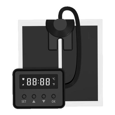 饲养箱缸宠物蜥蜴变色龙温暖防寒华式摄氏24小时定时温控加热垫