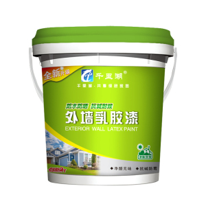 外墙漆防水防晒专用乳胶漆墙面修复涂料外墙自刷白色家用彩色室外