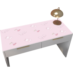 桌布书桌ins学生学习桌少女心可爱pvc防水防油免洗长方形书桌垫