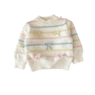 女童秋冬款毛衣小童内搭针织加德绒套头毛线衣女宝宝加厚针织线衫