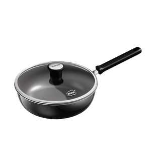 【新品】苏泊尔钛陶瓷聚油平底锅不粘锅牛排加深煎锅燃气电磁通用
