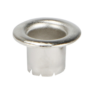 开花铁气眼扣鸡眼金属银色安装工具空心铆钉手提袋子档案袋鞋眼扣